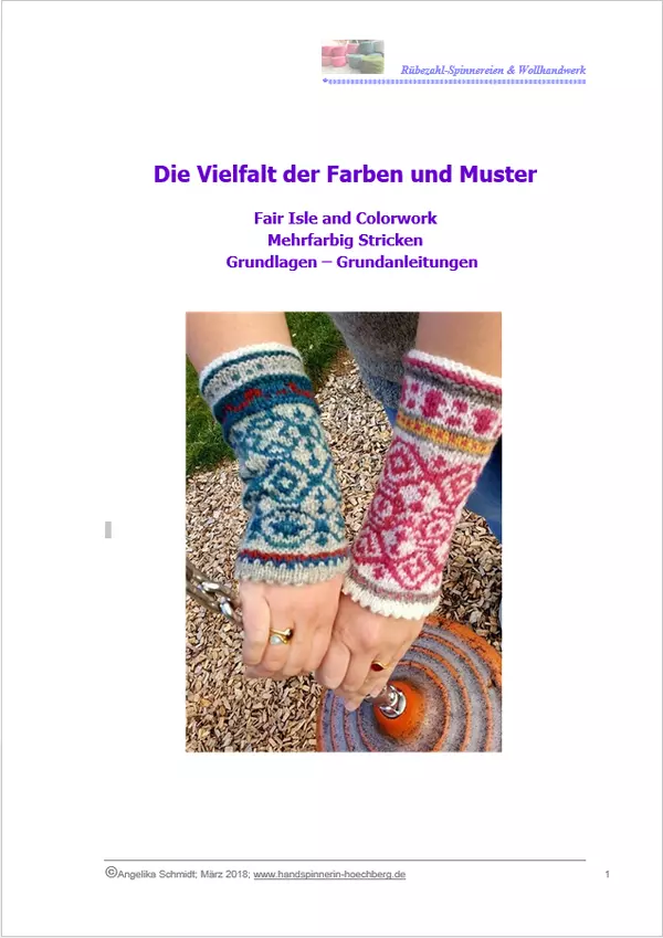 Anleitung: Die Vielfalt der Farben und Muster (Cover )
